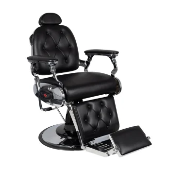 Gabbiano Pietro Barber Chair, Black