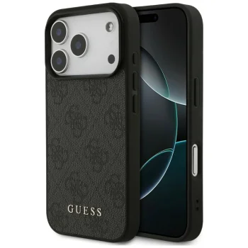 Guess 4G Classic dėklas iPhone 18 Pro / 17 Pro Max, juodas