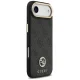 Guess 4G Strass Logo MagSafe dėklas, skirtas iPhone 17 Air, juodas