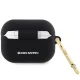 Hello Kitty Silicone 3D Kitty Head dėklas ausinėms Apple AirPods Pro 2 (2022/2023), juodas