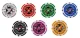 Pokerio rinkinys Case Texas Hold’em, 500 žetonų (13g) aliuminio lagamine