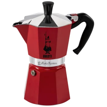 Bialetti Moka Express 6TZ Moka Pot, Red