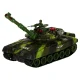 Nuotoliniu būdu valdomas tankas RC War Tank 9993 2.4 GHz, miško kamufliažas