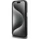 BMW Signature Wrapped Metal MagSafe dėklas telefonui iPhone 15 Pro, juodas