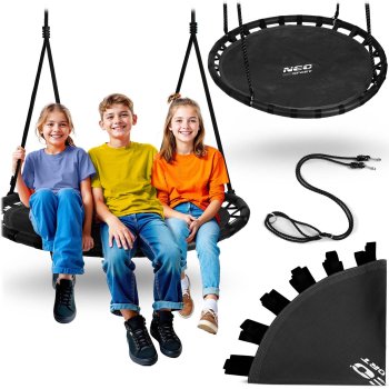 Vaikiškas lizdo tipo sūpynės Neo-Sport Swingo, 110 cm