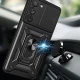 Hurtel Hybrid Armor Camshield dėklas Samsung Galaxy A34 5G telefonui, rožinis