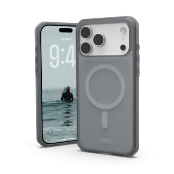 UAG Dot MagSafe dėklas iPhone 17 Pro Max telefonui, pilkas