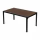 Didelis sodo stalas Multigarden 180x90 cm, rudas