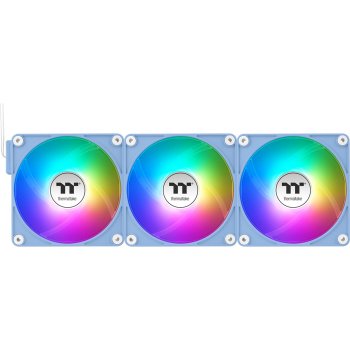 Thermaltake CT120 EX ARGB Sync korpuso ventiliatoriai (3 vnt.), Hydrenga Blue