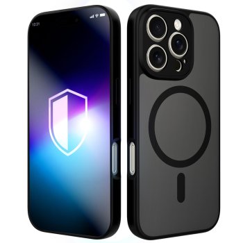 Apsauginis dėklas 3Mk Misty MagCase skirtas iPhone 16 Pro Max, juodas