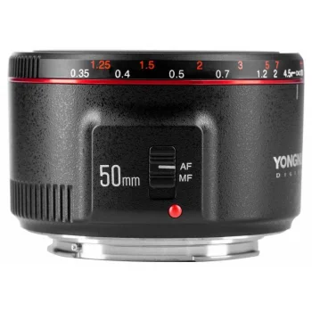 Yongnuo YN 50mm f/1.8 II objektyvas Canon EF jungčiai