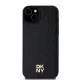 DKNY dėklas, skirtas iPhone 15 / 14 / 13, su „MagSafe“, juodas