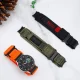 Tech-Protect Scout Pro Strap for Samsung Galaxy Watch 4 / 5 / 5 Pro / 6 / 7 / FE - Orange