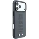 BMW M Blue Perfo Metal Logo MagSafe dėklas telefonui iPhone 18 Pro / 17 Pro, pilkas
