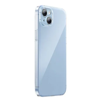 Dėklas Baseus Crystal Series, skirtas iPhone 14 Plus + apsauginis stiklas