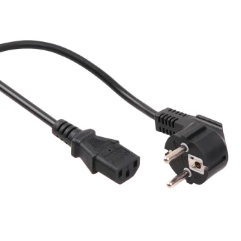 Maitinimo laidas Maclean MCTV-801, 3 pin, EU kištukas, 5m