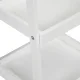 ModernHome 3-Tier Ladder Shelf Nightstand, White
