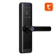 Išmanioji durų spyna Avatto ZSDL-A270-B-ALI-6072 ZigBee, juoda