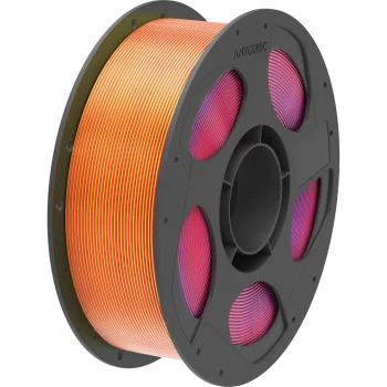 Anycubic PLA Silk 3D spausdintuvo gija 1.75mm 1kg, Tri-Color