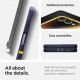 Spigen Nano Pop MagSafe dėklas, skirtas Samsung Galaxy Z Flip 7, mėlynas/geltonas