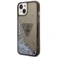 Guess Liquid Glitter Palm Case for iPhone 14 Plus Black