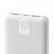 Išorinė baterija Wozinsky Wpower WPBBK-3 10000 mAh 10W 2x USB-A, balta