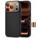 Tech-Protect Kevlar Aramid MagSafe dėklas iPhone 17 Pro - juodas