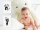 Baby Hand and Footprint Kit, Touchless Ink, Black