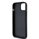 DKNY dėklas, skirtas iPhone 15 / 14 / 13, su „MagSafe“, juodas