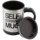 Self Stirring Thermal Mug 350ml, Silver-Black