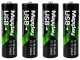Įkraunamos AAA Li-Ion baterijos 1.5V 660mWh su USB-C, 4 vnt.