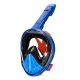 4Fizjo TSUNAMI L/XL Full Face Snorkeling Mask, Blue