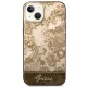 Guess dėklas iPhone 14 Plus telefonui, Porcelain Collection, ochros spalvos
