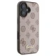 Guess Peony Script MagSafe dėklas telefonui iPhone 16 6.1\", rudas