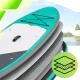 AquaPaddle Cruise pripučiama SUP irklentė su priedais 335x84x15 cm, žalia