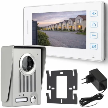 Laidinis vaizdo domofonas su LCD ekranu ir naktiniu matymu 147148