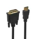 DVI-HDMI laidas Maclean MCTV-717, v1.4, 1080p, 2m, juodas