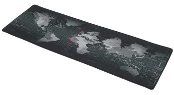 Izoxis XXL pelės ir klaviatūros kilimėlis (88x30 cm), Pilkas
