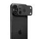 Tech-Protect Camalloy Fit+ kameros apsauga iPhone 18 Pro, juoda