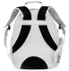 Folding Pet Cat Dog Travel Backpack Knapsack Rucksack Bag Case, 28-68x32x42cm, Grey