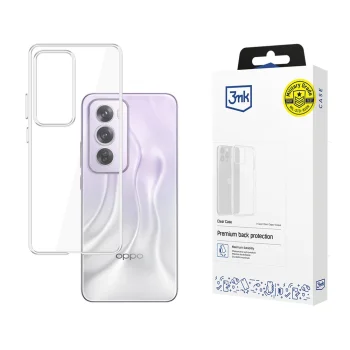 3mk Clear Case dėklas Oppo Reno 12, skaidrus