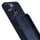 3mk silikoninis dėklas iPhone 15 Pro, tamsiai mėlynas