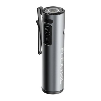 Flextail Zero 1200 LED žibintuvėlis, juodas