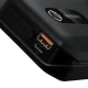 Baseus Super Energy Air automobilinis paleidiklis ir išorinė baterija 10000mAh, juodas