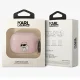 Karl Lagerfeld Ikonik Choupette dėklas AirPods Pro 1st Gen Rožinis