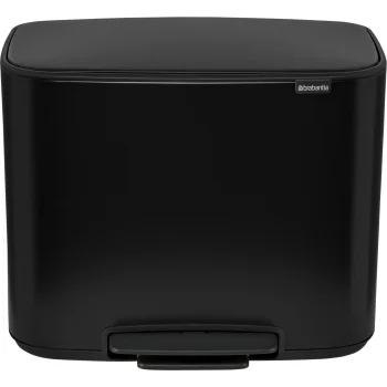 Šiukšliadėžė su pedalu Brabantia Bo 36 L, juoda