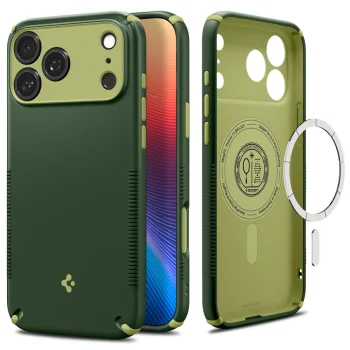 Spigen Nano Pop MagSafe dėklas iPhone 18 Pro Max / 17 Pro Max, žalias