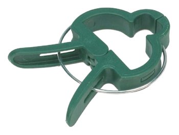 Plant Support Clips 12 pcs, Green