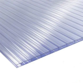 Kanalinis polikarbonatas 4 mm, skaidrus, 2.1 x 6 m, 650 g/m²
