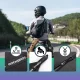 Kuprinė su šalmo laikikliu Rockbros H34 10L, juoda